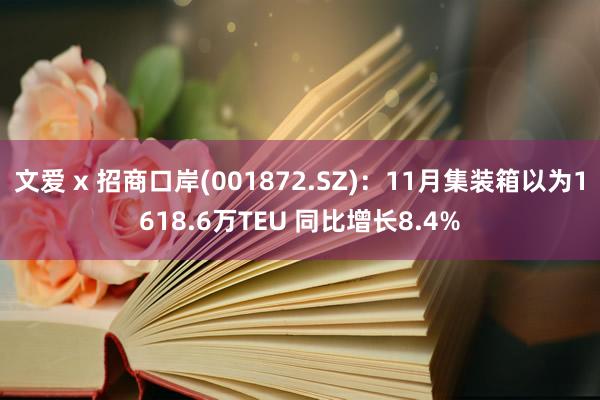 文爱 x 招商口岸(001872.SZ)：11月集装箱以为1618.6万TEU 同比增长8.4%