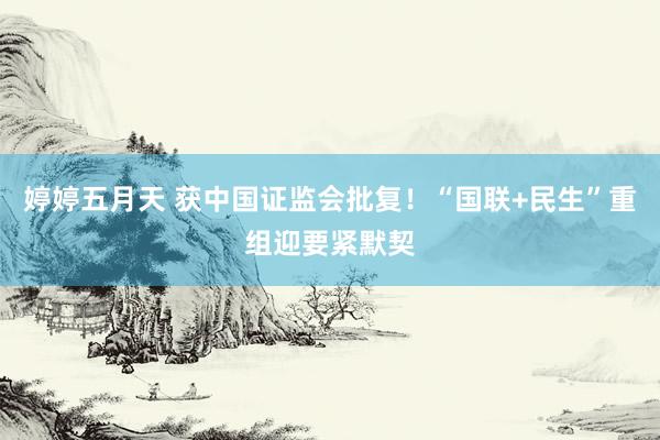 婷婷五月天 获中国证监会批复！“国联+民生”重组迎要紧默契