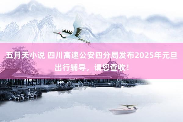 五月天小说 四川高速公安四分局发布2025年元旦出行辅导，请您查收！